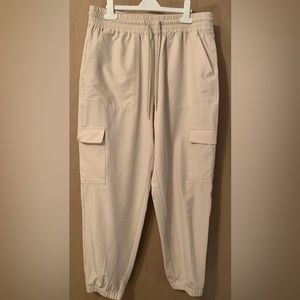 Old Navy Cream Track Pants